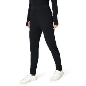 Sweaty Betty Laid Back Waffle Knit Joggers in Small, has flaw READ